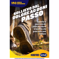 Scholl In-Balance Plantare Zona Lombare per Lombalgia Misura S 2 pezzi - Vista aggiuntiva 4