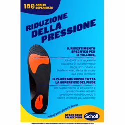 Scholl In-Balance Plantare Zona Lombare per Lombalgia Misura L 2 Pezzi