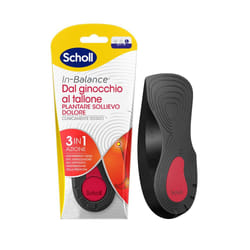 Scholl In Balance Plantare per Sollievo Dal Ginocchio Al Tallone Taglia L 2 Pezzi