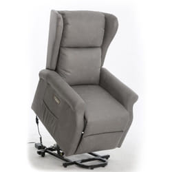 Cribel - poltrona relax begere arlette d mozart fango c/usb