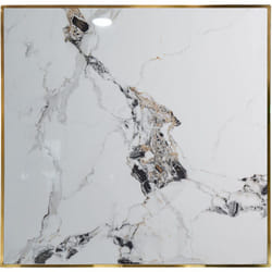 Cribel - Piano Diamond 80X80 Pietra Calacatta C/Bordo Oro