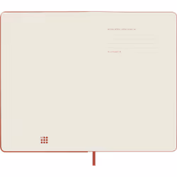 Moleskine DHF212DC3Y25 quaderno per scrivere Rosso