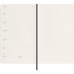 Moleskine DSB12WN3Y25 quaderno per scrivere Nero