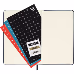Moleskine DHB2012WN2Y25 quaderno per scrivere Blu - Vista aggiuntiva 5