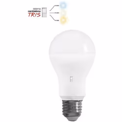 Lampada LED Goccia 17W E27 con sistema CAMBIATONO Stone 11000/BNC Lampadina a LED con sistema CAMBIATONO. Hai la possibilità, ...