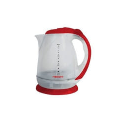Necchi NFX-802 bollitore elettrico 1,8 L Rosso, Trasparente