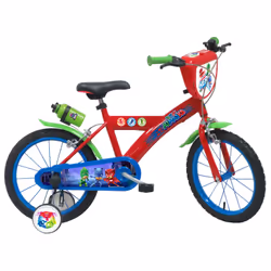 F.lli Schiano PJ Masks 16” POWER UP bicicletta per bambini, adatta a bambini tra i 5 e i 7 anni, per altezza tra 105 e 135 cm ...