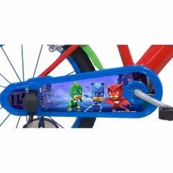 F.lli Schiano PJ Masks 16” POWER UP bicicletta per bambini, adatta a bambini tra i 5 e i 7 anni, per altezza tra 105 e 135 cm, con campanello e borraccia - Vista aggiuntiva 5