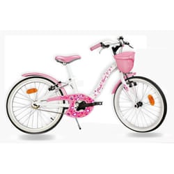 F.lli Schiano Schiano Pink Love 20" 6-10 anni biancabBicicletta per bambini alti 120-155cm