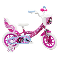 SCH Bikes BIC0086 bicicletta Bicicletta da città Acciaio Rosa, Bianco