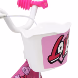 SCH Bikes BIC0086 bicicletta Bicicletta da città Acciaio Rosa, Bianco