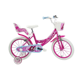 SCH Bikes BIC0090 bicicletta Bicicletta da città Acciaio Rosa, Bianco