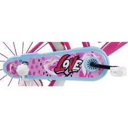 SCH Bikes BIC0090 bicicletta Bicicletta da città Acciaio Rosa, Bianco