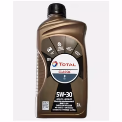 Olio motore Total Classic 9 5W-30, 1L, C3, offre alte prestazioni e protezione ottimale contro usura e incrostazioni. La sua ...