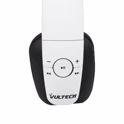 Vultech HD-04WBT cuffia e auricolare Wireless A Padiglione Musica e Chiamate Bluetooth Bianco