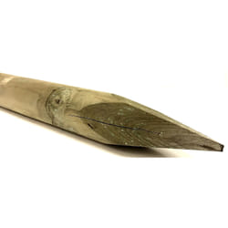 Esterni da Vivere Pali Impregnat con Puntai, Pino Nordico, Ø12cm, 2m, Recinzione da giardino