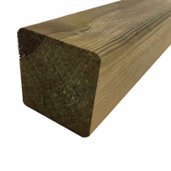 Esterni da Vivere Profilo Impregnato In Autoclave, 9x9x240cm + Scarico con sponda idraulica compreso, tavola di legno, Legno ...