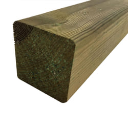 Esterni da Vivere Profilo Impregnato In Autoclave, 9x9x240cm + Scarico con sponda idraulica compreso, tavola di legno