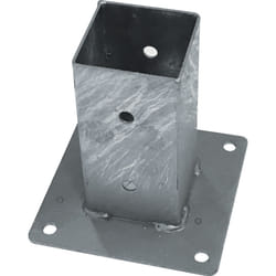 Esterni da Vivere 7x7cm, Zincato a caldo, accessorio per recinzioni e schermatura da giardino