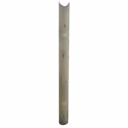 Esterni da Vivere Pali Impregnati, Pino Nordico, Incavo, Ø10cm, 1.5m, Recinzione da giardino, Recinto in legno, Palo, Recinto ...