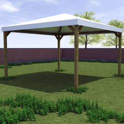 Esterni da Vivere Gazebo, 3600 x 3600 mm, gazebo