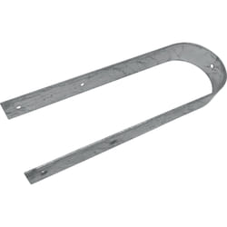Esterni da Vivere Staffa a “U” per fissaggio corrimano, 10 cm, accessorio per recinzioni e schermatura da giardino