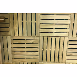 Esterni da Vivere Quadrotte Green, 2.8 x 50 x 50 cm, pavimento in legno