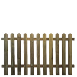 Esterni da Vivere Steccato tavoletta, 180 x 100 cm, Recinzione da giardino