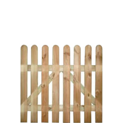 Esterni da Vivere Cancellino tavoletta, 100 x 100 cm, Recinzione da giardino