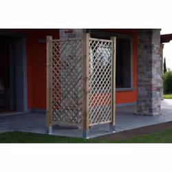Esterni da Vivere Grigliati Premium, Pino, 90 x 180 cm, Recinzione da giardino - Vista aggiuntiva 5
