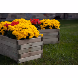 Esterni da Vivere Fioriera Tulipano, 120x40x32.5cm, fioriera - Vista aggiuntiva 5