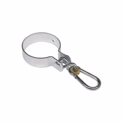 Esterni da Vivere Kit Collare Altalena Tondo 10cm, accessorio per recinzioni e schermatura da giardino, Staffa, Acciaio, Acci ...