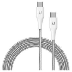 TUNIT TTCC1WH cavo USB 1 m USB C Titanio, Bianco