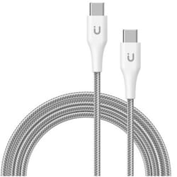 TUNIT TTCC2WH cavo USB 2 m USB C Titanio, Bianco