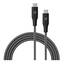 TUNIT TTCC1BK cavo USB 1 m USB C Nero, Titanio