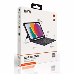 TUNIT TTCCMIP109 custodia per tablet Custodia flip a libro Nero - Vista aggiuntiva 5
