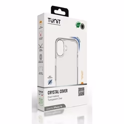 TUNIT TTIP16CL custodia per cellulare 15,5 cm (6.1") Cover Trasparente - Vista aggiuntiva 4