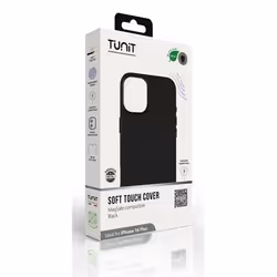 TUNIT TTIP16PLMSBK custodia per cellulare 17 cm (6.7") Cover Nero - Vista aggiuntiva 3