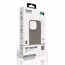 TUNIT TTIP16PRMSCY custodia per cellulare 15,9 cm (6.27") Cover Grigio - Vista aggiuntiva 2