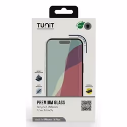 TUNIT TTIP16PLGLRE protezione per lo schermo e il retro dei telefoni cellulari Pellicola proteggischermo trasparente Apple 1 pz - Vista aggiuntiva 2