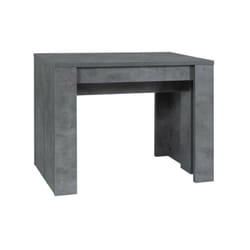 Iperbriko - Tavolo consolle allungabile Cemento baku 78x54-252x h78 cm