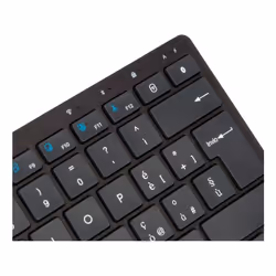 Vultech KEY-601WBT tastiera Ufficio USB + RF Wireless + Bluetooth QWERTY Italiano Nero - Vista aggiuntiva 3