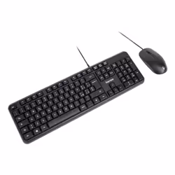 Vultech KM-811 tastiera Mouse incluso Ufficio USB QWERTY Italiano Nero - Vista aggiuntiva 2
