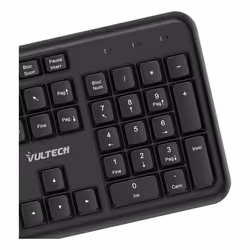 Vultech KM-811 tastiera Mouse incluso Ufficio USB QWERTY Italiano Nero - Vista aggiuntiva 5