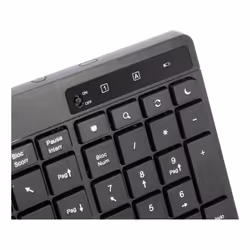 Vultech KM-841W tastiera Mouse incluso Ufficio Wireless a RF + USB QWERTY Italiano Nero - Vista aggiuntiva 4