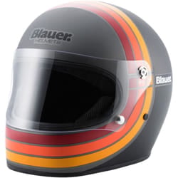 Blauer 80's 06 Casco, argento, dimensione S per uomo