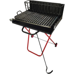 Arnold - barbecue a legna pieghevole con griglia 47x50 cm
