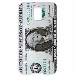 Bijoux BIJ-S5-DOLLARO, Cover, Samsung, Galaxy S5, 12,9 cm (5.1"), Multicolore