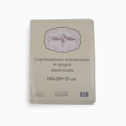 Carrefour Coprimaterasso matrimoniale, 50% cotone 50% poliestere