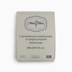 TESS White & White Coprimaterasso matrimoniale